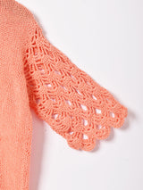 半袖 クロシェトップス