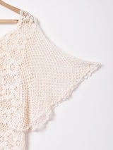 半袖 クロシェトップス