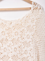 半袖 クロシェトップス