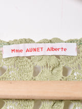 半袖 クロシェトップス