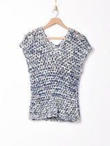 テープヤーン かぎ編みトップス