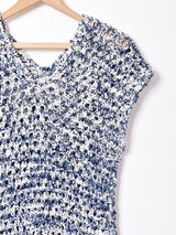 テープヤーン かぎ編みトップス