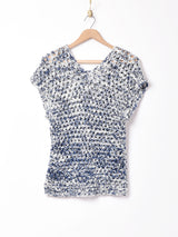 テープヤーン かぎ編みトップス