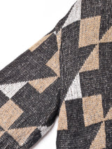 総柄 カーディガン