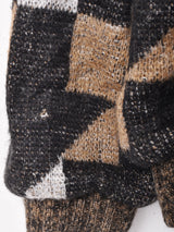 総柄 カーディガン