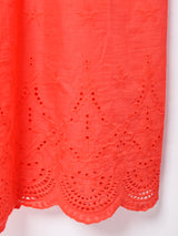 【3色展開】Meridian レースアップクロシェ キャミソールワンピース