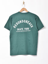 【2色展開】 プリントTシャツ REDONDO BEACH