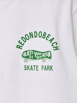 【2色展開】 プリントTシャツ REDONDO BEACH