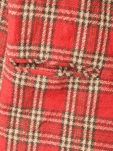 ウール混 チェックテーラードジャケット