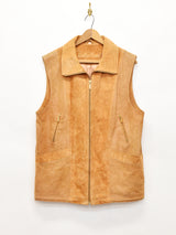 切り替え スエードベスト