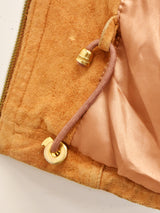 切り替え スエードベスト