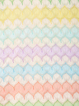 パステルマルチカラー 半袖シャツ