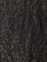 メタリック シースルー 長袖シャツ