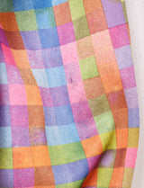 長袖チェックシャツ