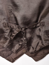 パッチワーク 刺繍スエードベスト