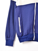 パイル ラインデザイン トラックジャケット