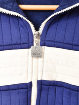 パイル ラインデザイン トラックジャケット