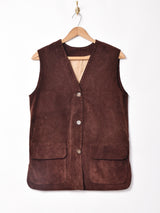 スエード べスト