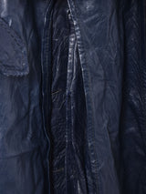 レザートレンチコート