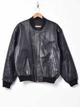 レザーブルゾン