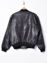 レザーブルゾン