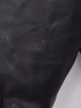 レザーブルゾン