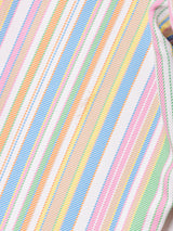 アメリカ製 パステルマルチカラー ストライプ テーラードジャケット