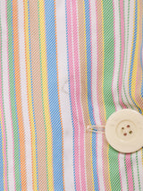 アメリカ製 パステルマルチカラー ストライプ テーラードジャケット