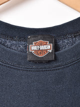 Harley Davidson 両面プリント スウェットシャツ