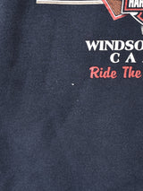 Harley Davidson 両面プリント スウェットシャツ