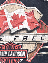 Harley Davidson 両面プリント スウェットシャツ