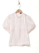 【3色展開】Meridian バルーンスリーブ 半袖トップス