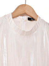 【3色展開】Meridian バルーンスリーブ 半袖トップス