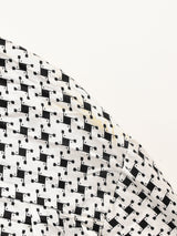 総柄 長袖シャツ