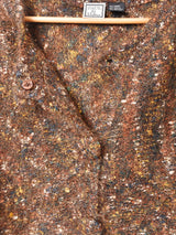 クロップド モヘアカーディガン