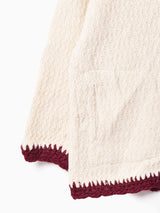 ウッドボタンカーディガン