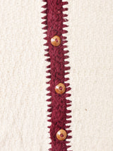 ウッドボタンカーディガン