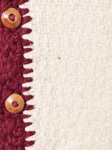 ウッドボタンカーディガン