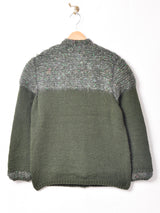 ラメ糸入り ゴールドボタンカーディガン