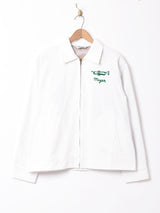 【2色展開】Backers ロバ刺繍 ジップアップジャケット