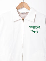 【2色展開】Backers ロバ刺繍 ジップアップジャケット