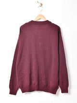 立体ラインカーディガン