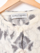 イタリア製 花柄 カーディガン