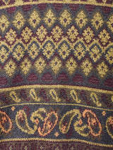 総柄 カーディガン