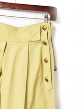 ベルト付き ビッグポケット フレアスカート