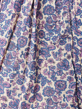 【3色展開】Emerald Motel 総柄 キルティング 切り替え フレアスカート