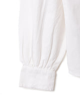 Emerald Motel スタンドカラー 刺繍 長袖ブラウス