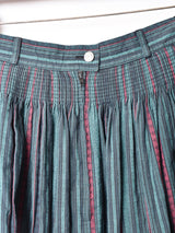 ストライプ チロルスカート