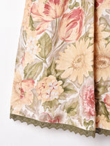 花柄 チロルスカート