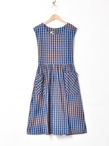 アメリカ製 チェック ジャンパースカート